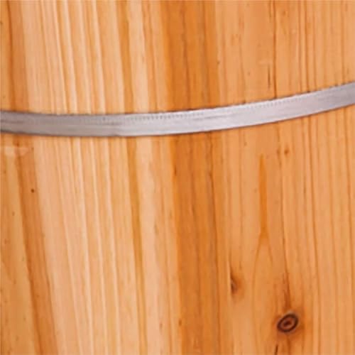 Banera de sauna de madera para pies con masaje miniatura 3