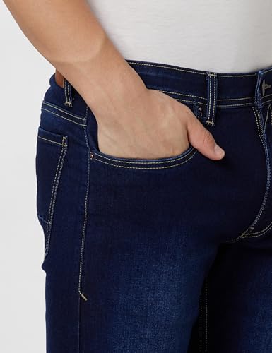 Image of Peter England Men's Regular Fit Denim Jeans for Daily Casual Wear