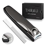 Design Anti-Éclaboussures : Les coupe-ongles THRAU pour hommes et femmes sont équipés d’un collecteur innovant qui retient les résidus d’ongles pendant la coupe. Dites adieu aux sols sales et profitez d’un nettoyage et d’une vidange faciles