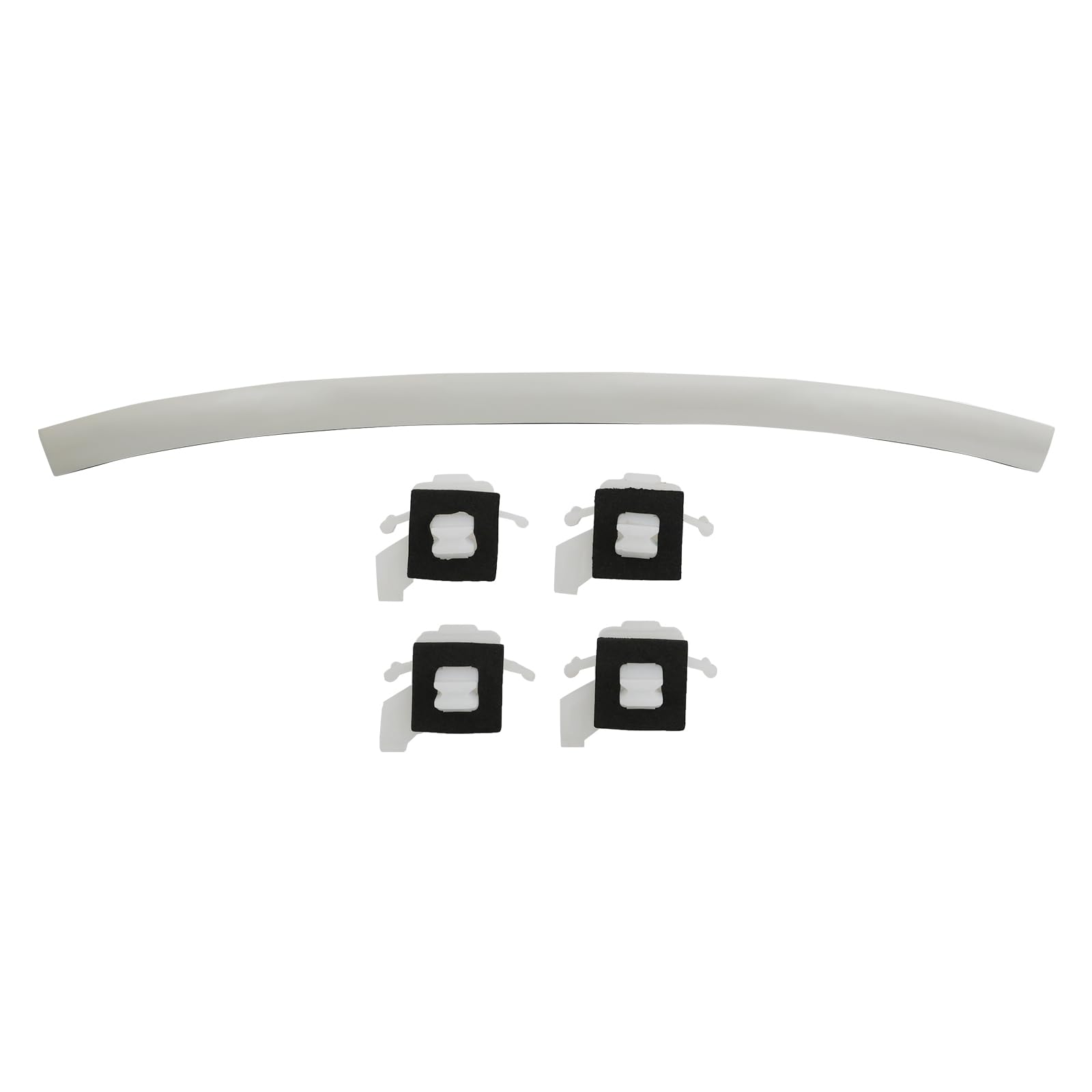 DICMIC Front Upper Top Windshield Molding with Side Clip