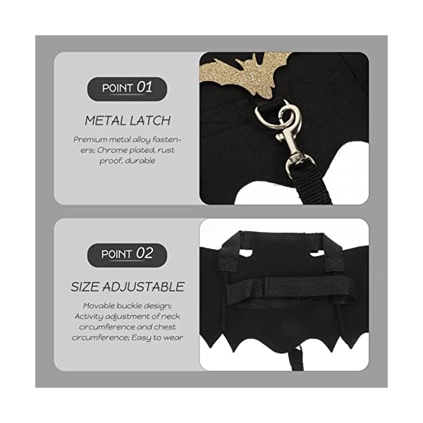 Popetpop costume for cats 1 set of decorative bunny harness halloween rabbit clothes wear- resistant bunny cloths rabbit harness - image 10