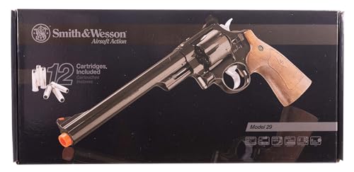 Umarex Smith & Wesson M29 Revolver 6mm BB Pistol Airsoft Gun, 8 3/8 Inch - image 8