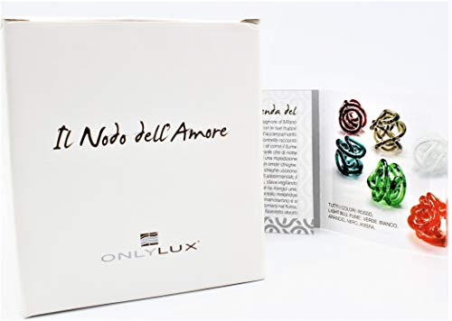 Gemas de Venecia El nudo del amor Glitter de diseño artesanal 2