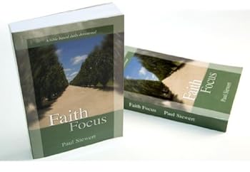 Paperback Faith Focus: A Bible Based Daily Devotional Book