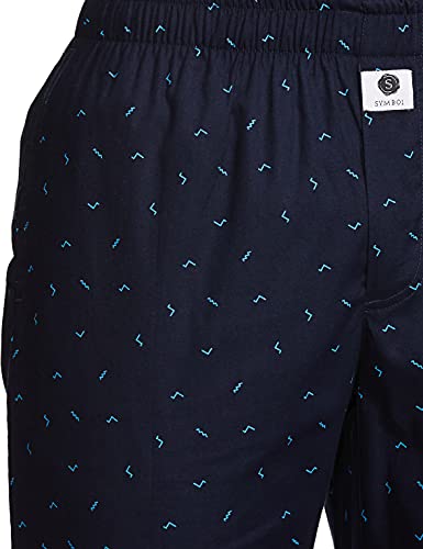 Image of Amazon Brand - Symbol Men's Printed Regular Fit Pyjamas (Pack of 2) Pajama Bottom