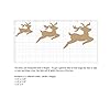 Christmas Rudolph Reindeer Paper Die Cut Cutouts/Christmas Craft Supplies/Christmas Party Decorations/Available in 3 Sizes and Packs of 25 or 50 Pieces (Medium - (50) 3.5" Wide, Brown) #1