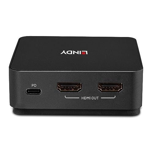 Lindy Switch Kvm 42321, 2 Porte, 4K Ultra Hd, Grigio - 3