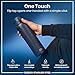 Ion8 1 Litre Stainless Steel Water Bottle, Leak Proof, Easy to Open, Secure Lock, Dishwasher Safe, Carry Handle, Flip Cover, Easy Clean, Durable, Scratch Resistant, 1200 ml/40 oz, Ash Navy Blue