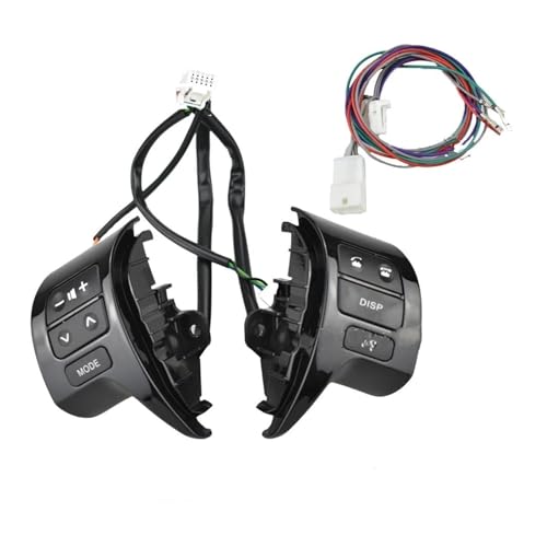 Commutateur de commande audio au volant Bluetooth pour Corolla Auris 07-09