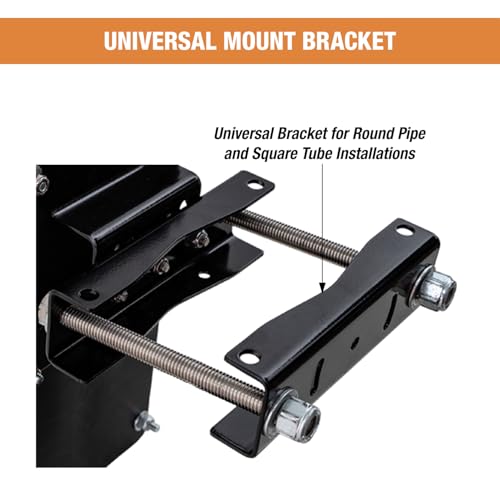 Image of Buyers Products LT26 Universal Vertical Chainsaw Mount for Open and Enclosed Landscape Trailers, Professional Chainsaw Holder for Landscapers