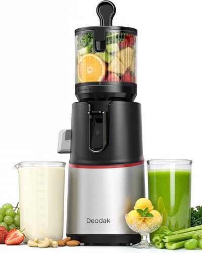 Image of Cold Press Slow Juicer, 3-in-1 for Juice, Nut Milk & Sorbet, DC Motor, Easy to Clean