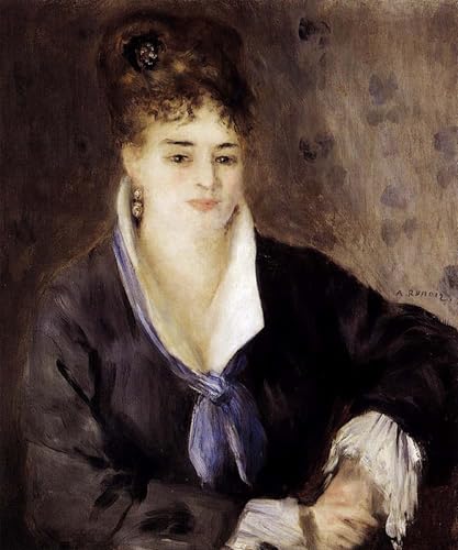 Pintura de lienzo decorativo Renoir de 60x90cm ideal para salones y alcobas