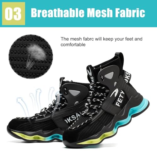 Steel Toe Boots Work Shoes for Men Women Lightweight Comfortable Work Shoes4