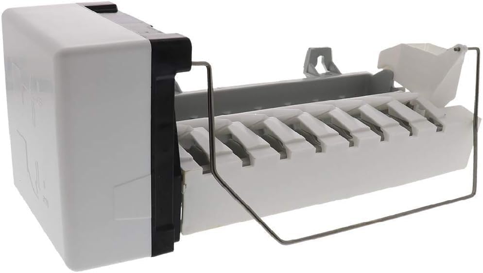 Refrigerator Ice Maker Replaces for Whirlpool WRS325FDAM02 WRS325FDAB06 WRS325FDAD02 WRS325FDAM01 WRS325FDAM04 WRS325FDAT02 WRS325FDAT04 WRS325FDAW01 WRS325FDAW02 WRS325FDAW04 Refrigerator
