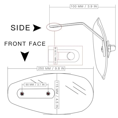 Protège-mains moto Shadow évite les mains froides en VT600