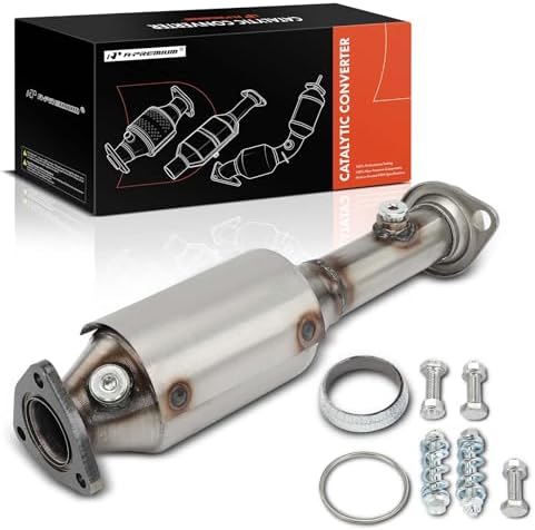 A-Premium Front Catalytic Converter Kit Direct-Fit Compatible With Honda CR-V CRV 2002 2003 2004 2005 2006, 2.4L, EPA Compliant