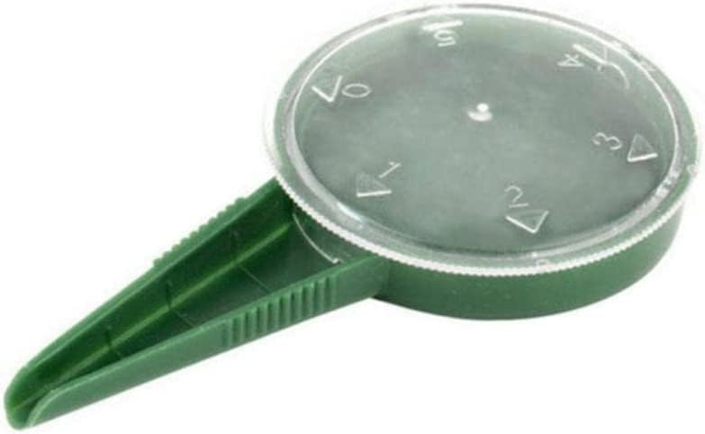 Dispensador manual ajustable para semillas de jardín