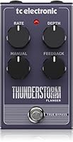 TC Electronic THUNDERSTORM FLANGER Flanger-Pedal im Vintage-Stil mit vollständig analoger Bucket-Brigade-Schaltung