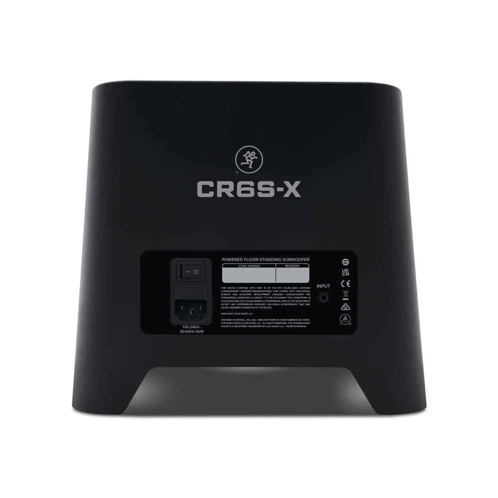 Caisson de basse MACKIE pour enceintes multimédia CR6S-X