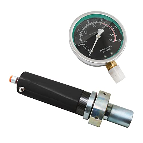 Amazon.co.jp: KIKAIYA 油圧プレス 20トン用 油圧シリンダー 圧力