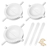 NiceNaiils Dumpling Mold, Dumpling Maker, Ravioli Maker, 3 PCS 10 cm 8 cm 7 cm mit 3...