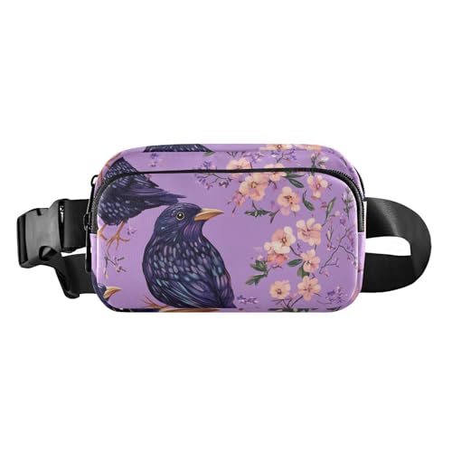 Riñonera cruzada para correr, divertido perro pastor Shetland, color rosa intenso, Color17, 1 Size