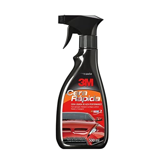 3M, Auto, Cera Rápida, Líquida, Alta Performance, 500 ml