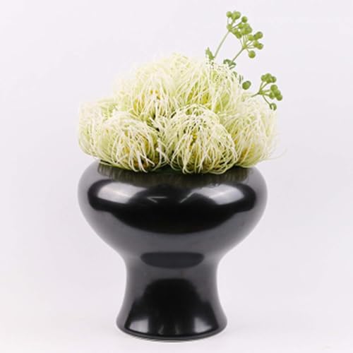 Fleurs artificielles en pot céramique composition florale Saint-Valentin