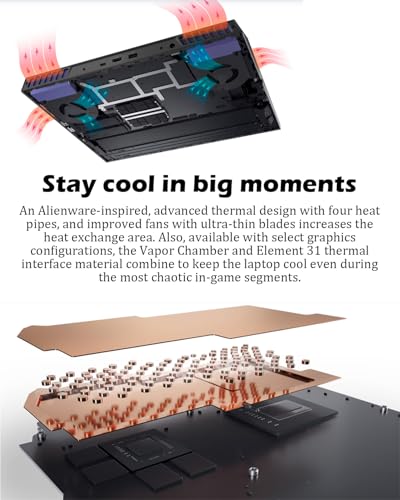 Image of Dell G16 7630 Gaming Laptop - Intel i9-13900HX (Up to 5.4 GHz), NVIDIA GeForce RTX 4070, 16 inch QHD 240Hz Display, Backlit KB, Win 11 Pro & Office Lifetime License (32GB DDR5 | 2TB SSD)