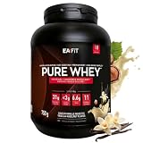 WHEY PROTEIN   Vanille/Noisette   EAFIT   Marque Française N°1 en Nutrition Sportive   31g de Proteine Whey   BCAA   Shaker Proteine   Pre Workout, Musculation   Protéines Whey   750 g