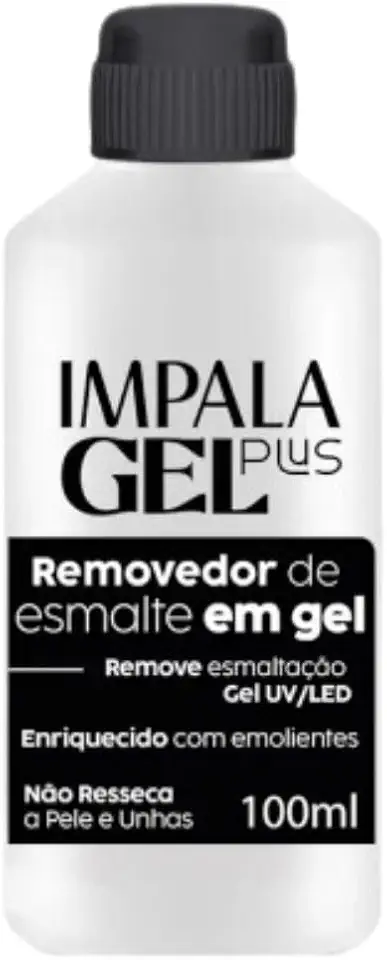 REMOVEDOR DE ESMALTE EM GEL - IMPALA GEL PLUS COMERCIAL