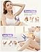 IPL Laser Hair Removal Device Permanent for Women & Men, 999,999 Flashes Safe Effective Lasting Hair Remover, Alternative to Salon, for Face Arms Armpit Legs Bikini Area Whole Body Home Treatment