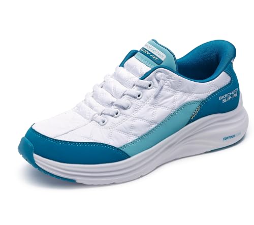 Image of Skechers Women's Contour Foam Cozy Fit Hands Free Slip-ins Sneaker