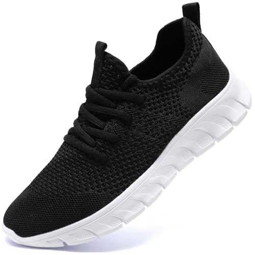 Image of Mens Running Shoes Slip On Tennis Walking Sneakers Workout Athletic Lightweight Casual Sport Shoes