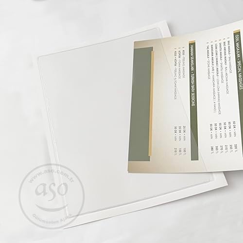 PVC Yapışkanlı Şeffaf Evrak, Dosya, Klasör ve Koli Cebi, A5 Boyut 22x16 cm, 100 Adet - Görsel 2