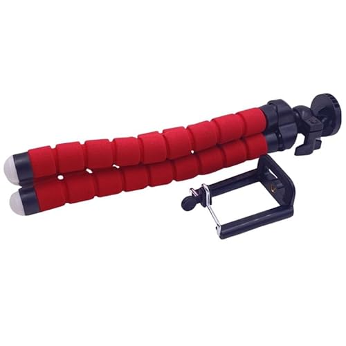 Tripé Flexível Para Sua Câmera Digital Suporte Tripé Vermelho