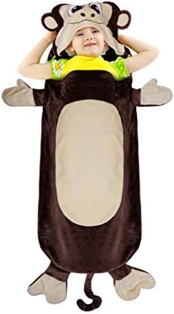 Catalonia Monkey Blanket for Kids