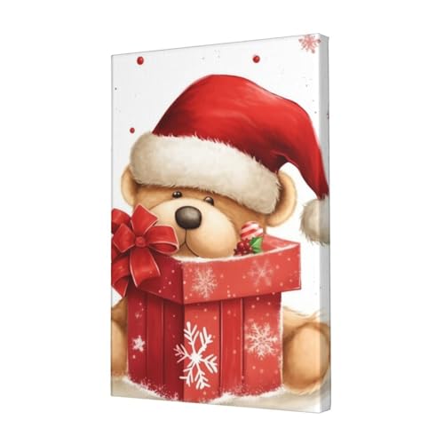 Impression sur toile HD Noël pour la décoration murale de bureau moderne