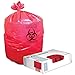 HERA7450PR - Heritage 1.3 mil Red Biohazard Can Liners