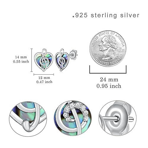 Music Note/Treble Clef/Guitar Earrings and Ring 925 Sterling Silver Music Jewelry Gifts for Women4