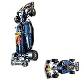 Wall Mount for Lego Technic Red Bull Racing RB20 42206 – Dual Display Brackets for Vertical or Horizontal Mounting, Secure & Versatile Formula 1 Wall Display