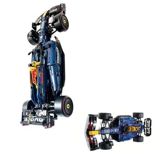 Wall Mount for Lego Technic Red Bull Racing RB20 42206 – Dual Display Brackets for Vertical or Horizontal Mounting, Secure & Versatile Formula 1 Wall Display
