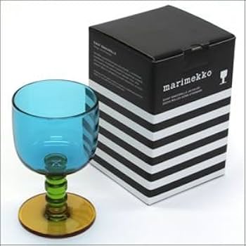 Amazon｜マリメッコ SUKAT MAKKARALLA STEMWARE 300ml 063943