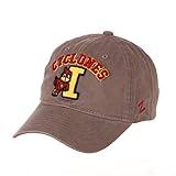 NCAA Iowa State Cyclones Mens Adjustable Scholarship Hat Charcoal, Iowa State Cyclones Charcoal, Adjustable, One size