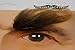 Mustaches Self Adhesive, Novelty, Realistic, Fake Eyebrows, False Facial Hair, Costume Accessory for Adults, Brown Color