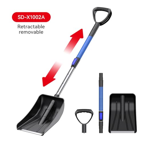 Pala quitanieves multifuncional con mango ergonómico para camión y patio 8