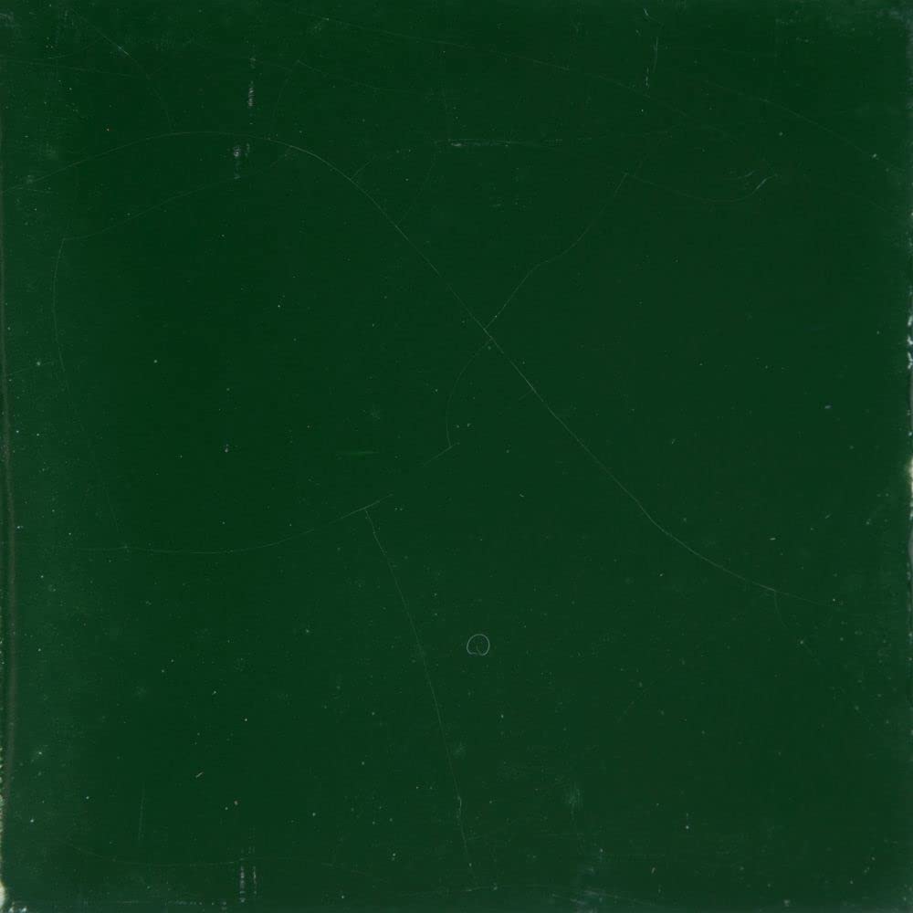 Cerames Azulejos verdes mexicanos monocolor Verde Esmeralda Delgado - azulejos de mosaico, azulejos ceramica monocromáticos para cocina, baño | Un paquete de 90 baldosas verdes ceramica 10,5x10,5 cm