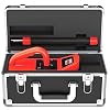 Anysun Pipe Locator 512Hz, Sewer Locator Receiver Drain Locator, Sewer Camera Locator for All Series 512Hz Pipe Inspection Camera of Anysun HBUDS Brand(Red Color)