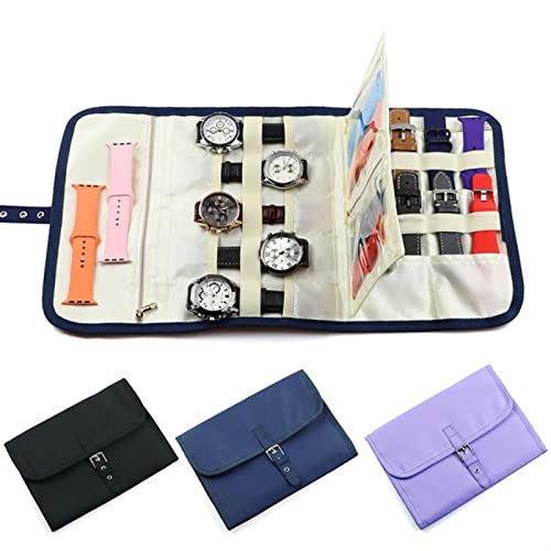 Boîte de présentation de Bijoux Smart Strap Storage Tote Watch Roll - 5
