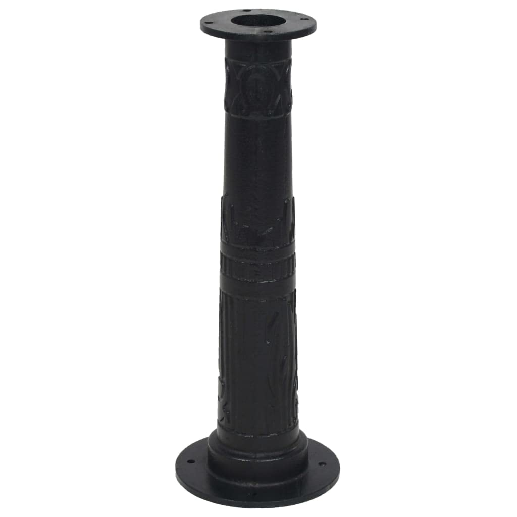 Soporte de Bomba de Agua Manual de jardín Hierro Fundido, Bricolaje Bombas Sistemas de Bombeo, Negro, 13.15kg